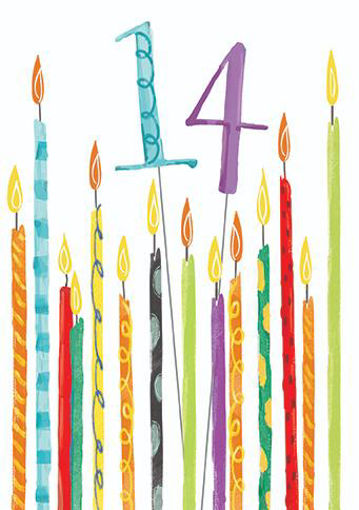 Picture of 14TH BIRTHDAY CARD